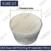 DOC Diesel Oxidized catalytic converter Universal Ceramic Catalytic Converters are Designed for Diesel Engines Generator Exhaust Diameter 170mm - SHANGHAI KESAIRAY AUTO PARTS CO LTD